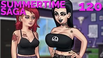 play Summertime saga #120 • avventura notturna nel parco