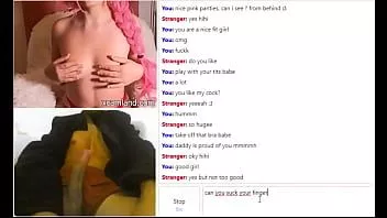 play ランダムなセックスチャットでゴージャスなピンクの髪の可愛い人