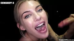 Oynat Cum dolu Gloryhole: Dixie Jewel'in Büyük Beyaz Horoz Yutma Yeteneği